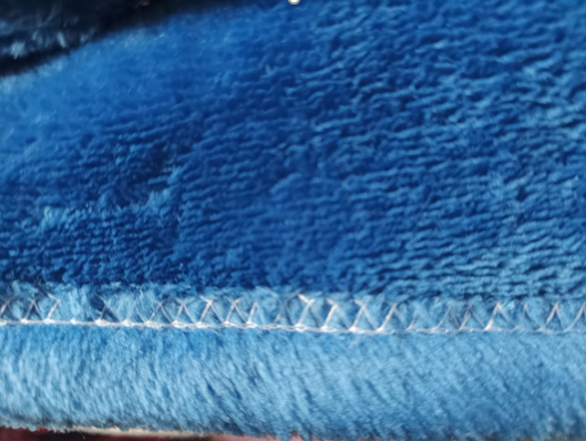 Best Quality Plain Flannelette Roll Edge Blanket Normal